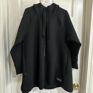 Calvin Klein Performance Black Zip-Up Hoodie Coat – Size 1X